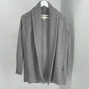 MAX STUDIO Women's Thick 100% Cashmere Long Duster Sweater Cardigan